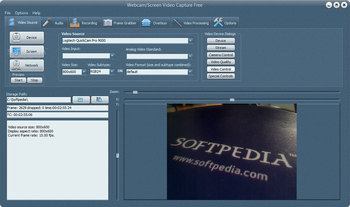 Webcam/Screen Video Capture Free screenshot