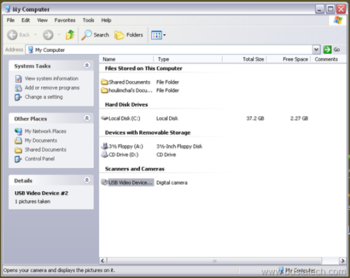 WebcamViewer screenshot