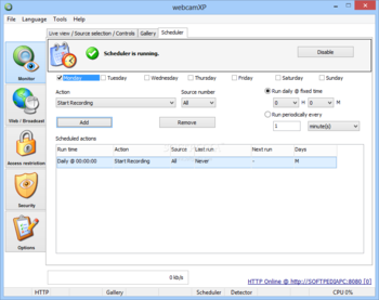 webcamXP screenshot 3