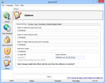 webcamXP PRO screenshot 10