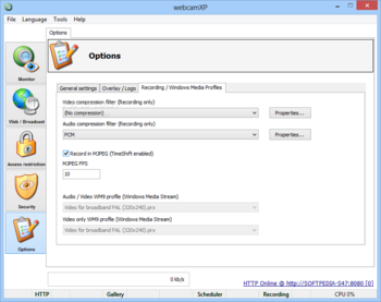 webcamXP PRO screenshot 12