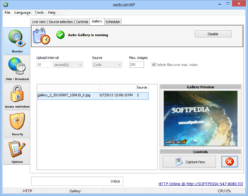webcamXP PRO screenshot 2