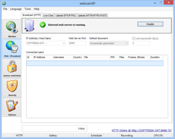 webcamXP PRO screenshot 4