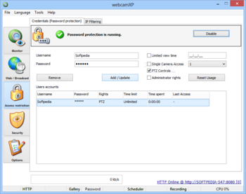webcamXP PRO screenshot 8
