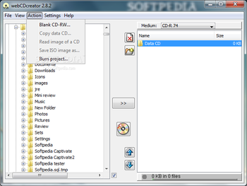 webCDcreator screenshot 4