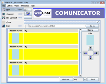 WebChat - Communicator screenshot 2
