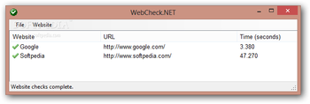 WebCheck.NET screenshot