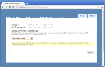 WebClientPrint for ASP.NET screenshot 2