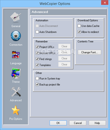 WebCopier Pro screenshot 26