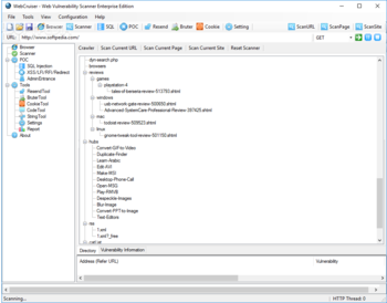 WebCruiser - Web Vulnerability Scanner Enterprise screenshot 2
