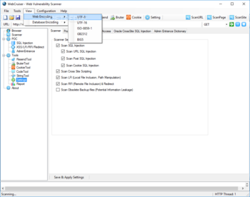 WebCruiser - Web Vulnerability Scanner Personal / Free screenshot 4