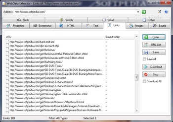 WebData Extractor screenshot 5