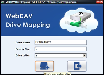 WebDAV Drive Mapping Tool screenshot 2