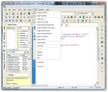 WebEdit screenshot 4