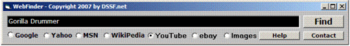 WebFinder screenshot