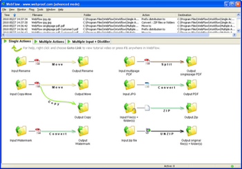 WebFlow screenshot