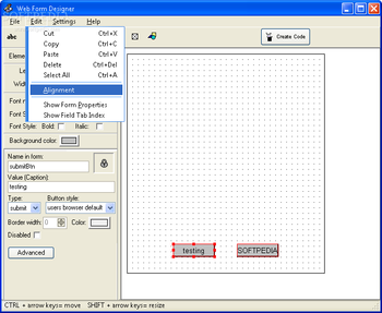 WebFormDesigner screenshot 4