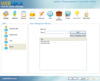WebLock screenshot 3
