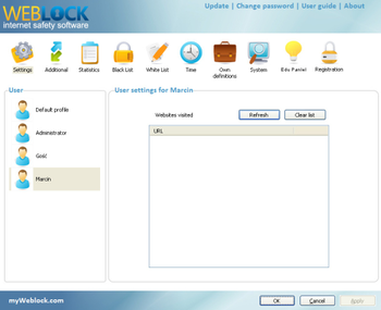 WebLock screenshot 4