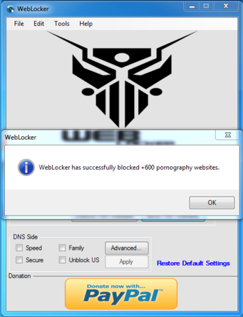 WebLocker screenshot 3