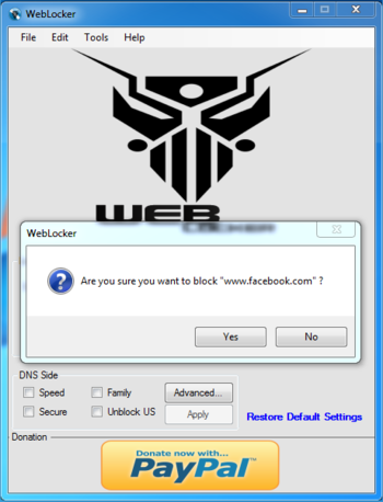 WebLocker screenshot 4
