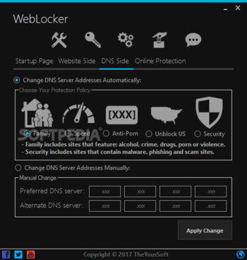 WebLocker screenshot 3
