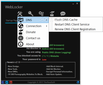 WebLocker screenshot 5