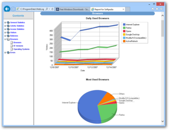 WebLog Expert Lite screenshot 14