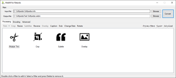WebM for Retards (WebMConverter) screenshot
