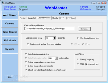 WebMaster screenshot 2