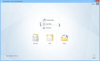 WebMatrix screenshot 12