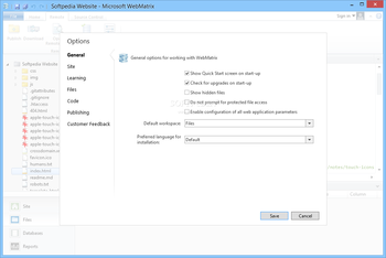 WebMatrix screenshot 6