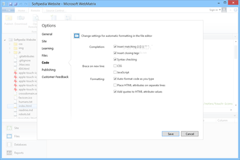 WebMatrix screenshot 8