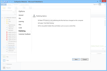 WebMatrix screenshot 9