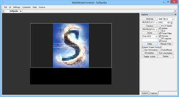 WebMediaFrontend screenshot