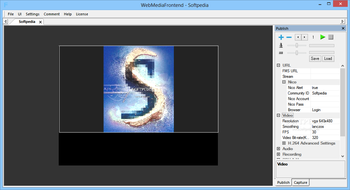 WebMediaFrontend screenshot 2