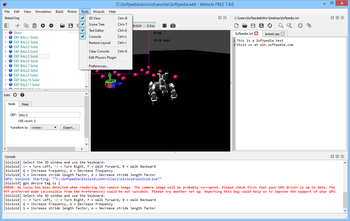 Webots PRO screenshot 6