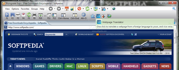Webpage Translator screenshot