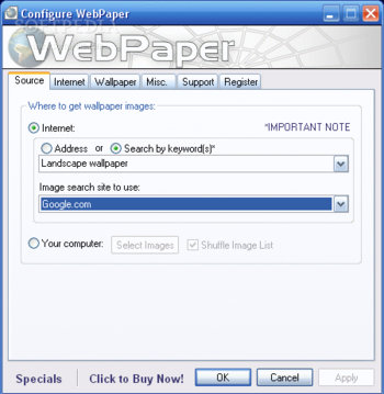 WebPaper screenshot 2