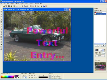 WebPhotoStudio screenshot