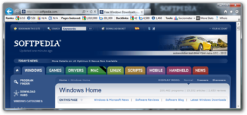 WebRank SEO for Internet Explorer screenshot