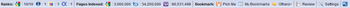 WebRank Toolbar screenshot