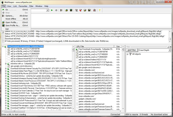 WebReaper screenshot 2