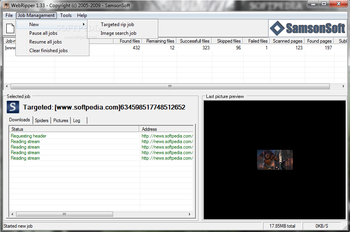 Webripper screenshot 2