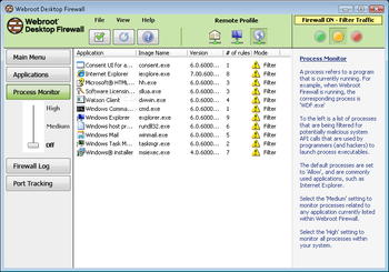 Webroot Desktop Firewall screenshot 3