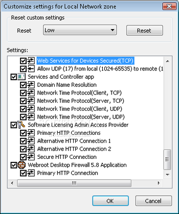Webroot Desktop Firewall screenshot 7
