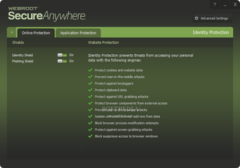 Webroot SecureAnywhere Antivirus screenshot 2