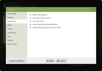 Webroot SecureAnywhere Antivirus screenshot 9