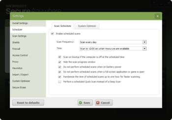 Webroot SecureAnywhere Business Endpoint Protection screenshot 12