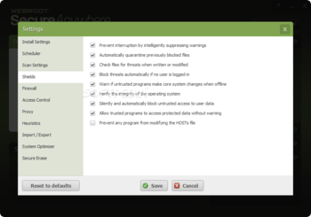 Webroot SecureAnywhere Business Endpoint Protection screenshot 14